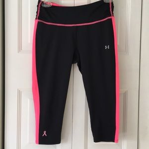 Under Armour Breast Cancer capri workout pants